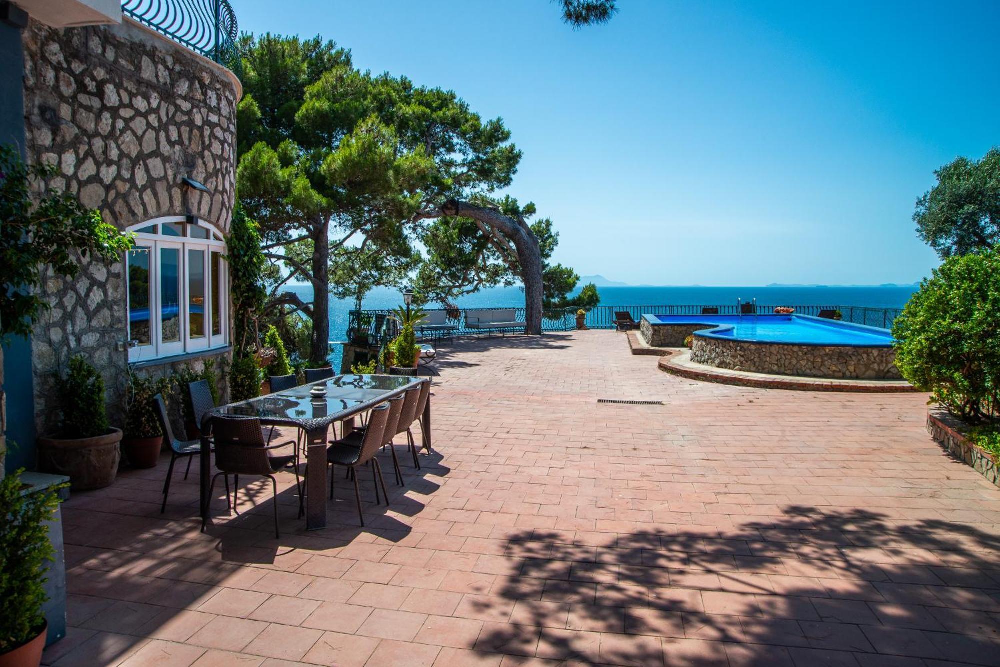 Villa La Galetta Vico Equense Exterior foto