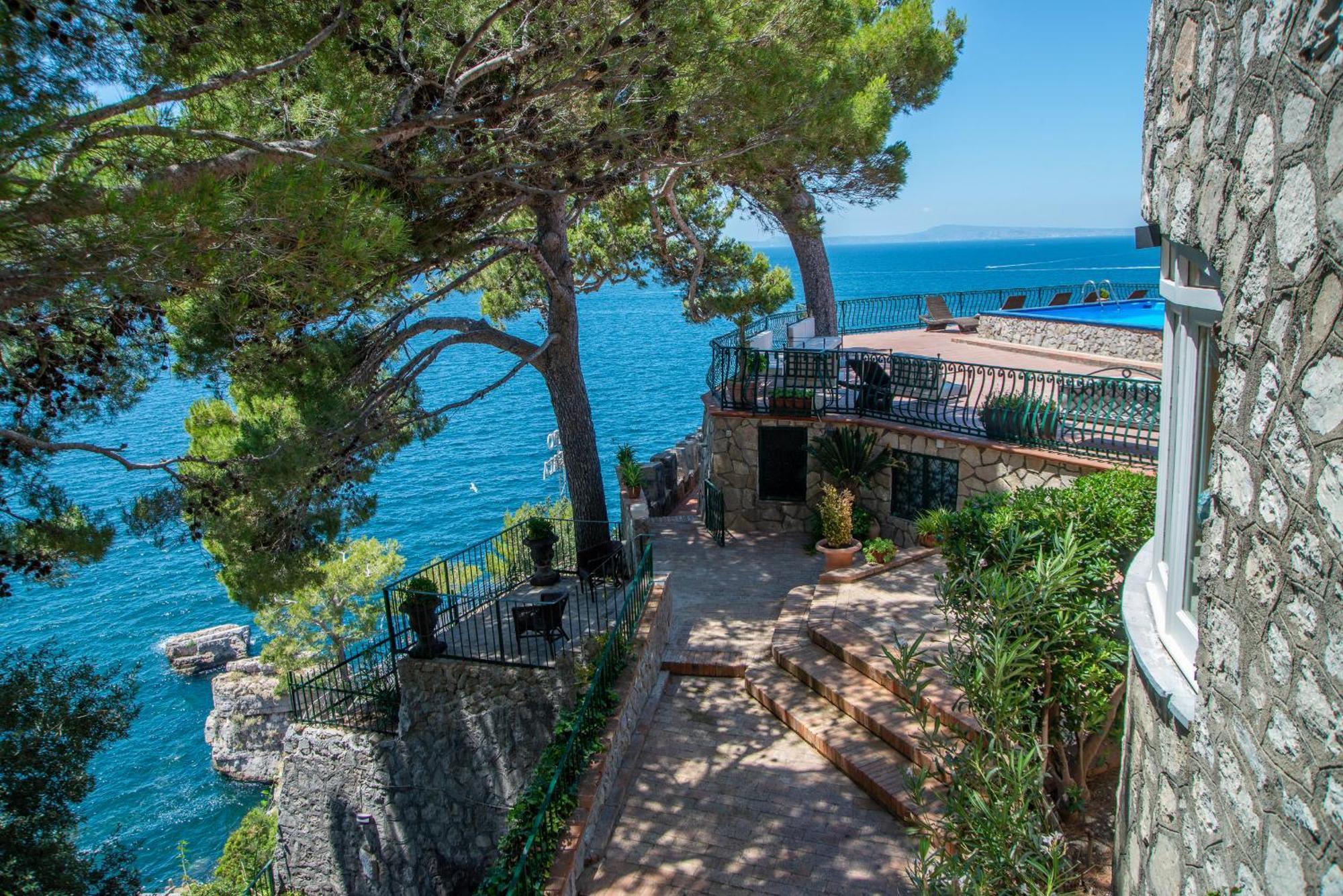Villa La Galetta Vico Equense Exterior foto